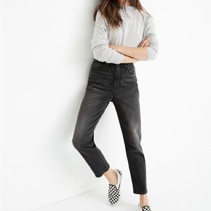 Madewell mom jeans dunstable wash